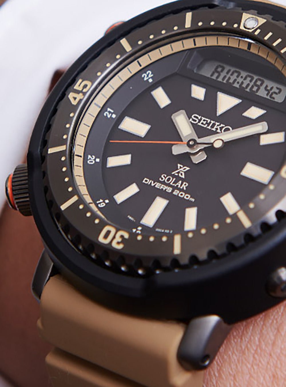 SEIKO PROSPEX STREET SERIES Diver's Watch SCUBA ARNOLD SBEQ007 JDM Automatic Men's Watch - Perfect for Professional Diving, Water Sports & Everyday Wear
