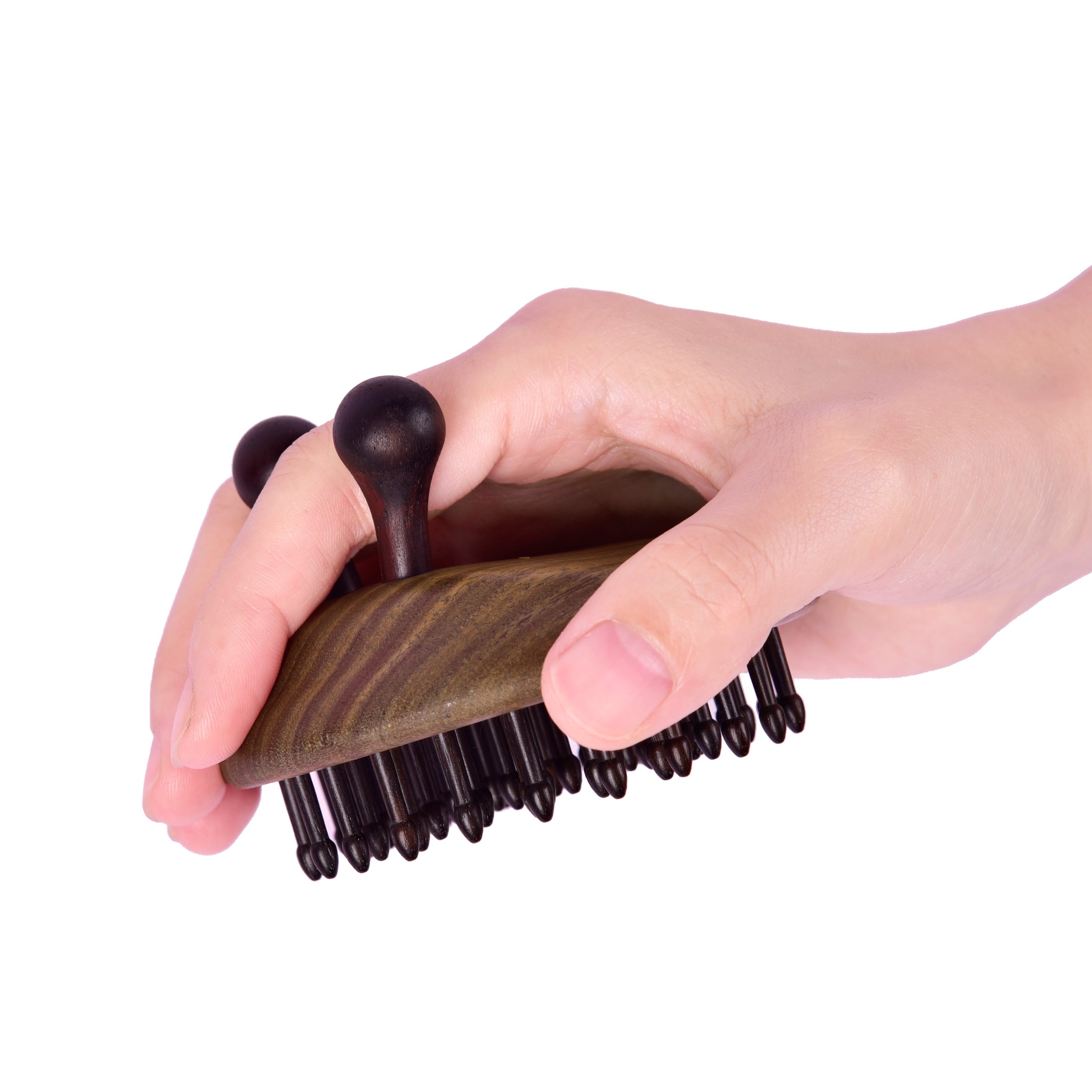 Snail Shape Wood Scalp Massager for Relaxation & Stress Relief - Natural Wooden Head Scratcher for Hair Care & Scalp Stimulation - Perfect for Home Spa, Gifts & Self-Care Routines