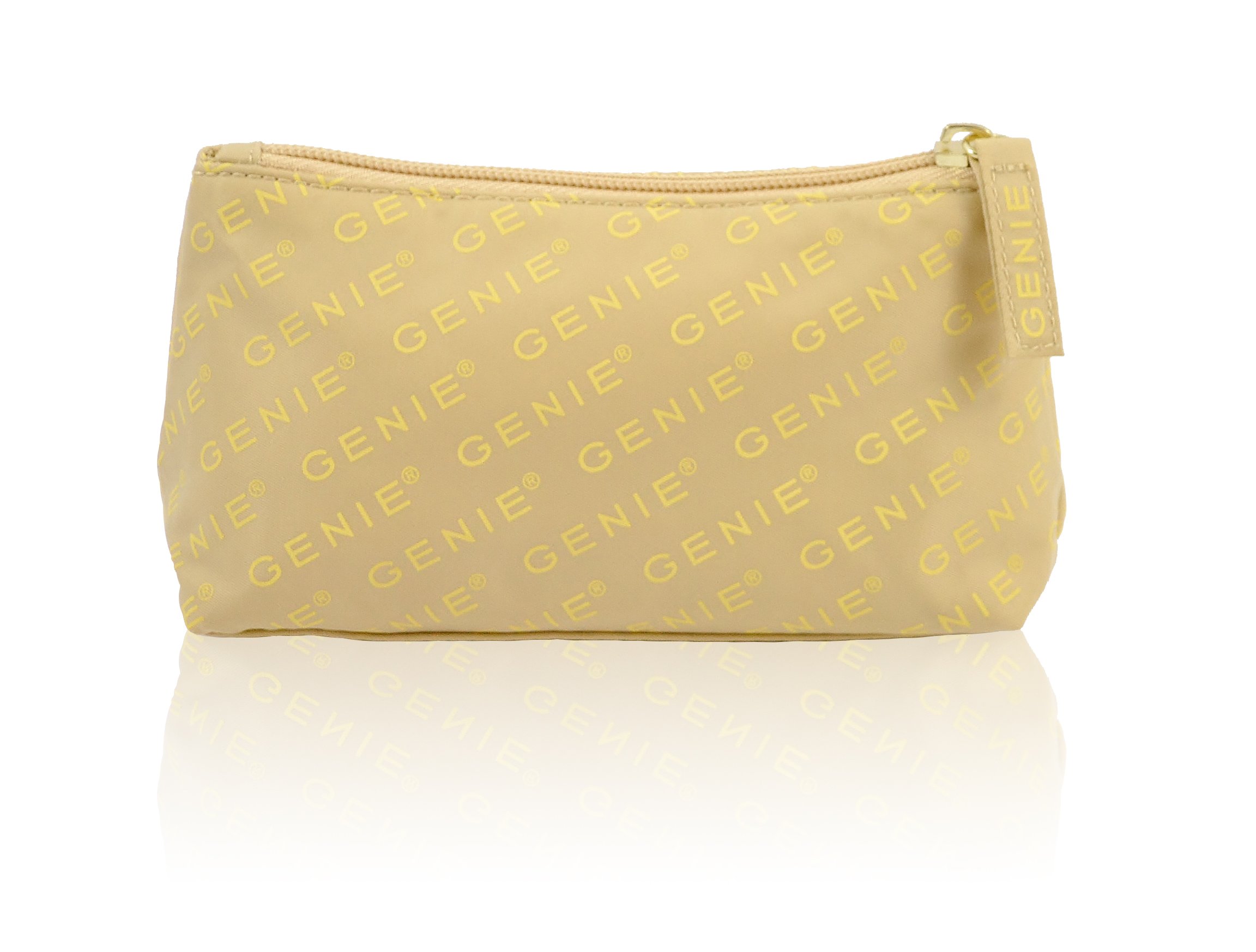 GENIE Beauty Makeup Bag - Waterproof Cosmetic Organizer for Travel & Daily Use | Portable Toiletry Pouch for Women & Teens | Perfect for Makeup Brushes, Skincare & Essentials