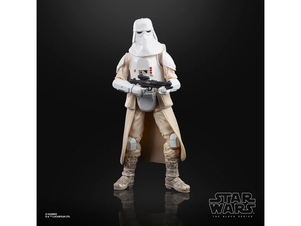 Star Wars 40th Anniversary The Black Series Snowtrooper Action Figure 6-Inch Collectible Toy - Perfect for Display, Gift Giving & Star Wars Fans Collection