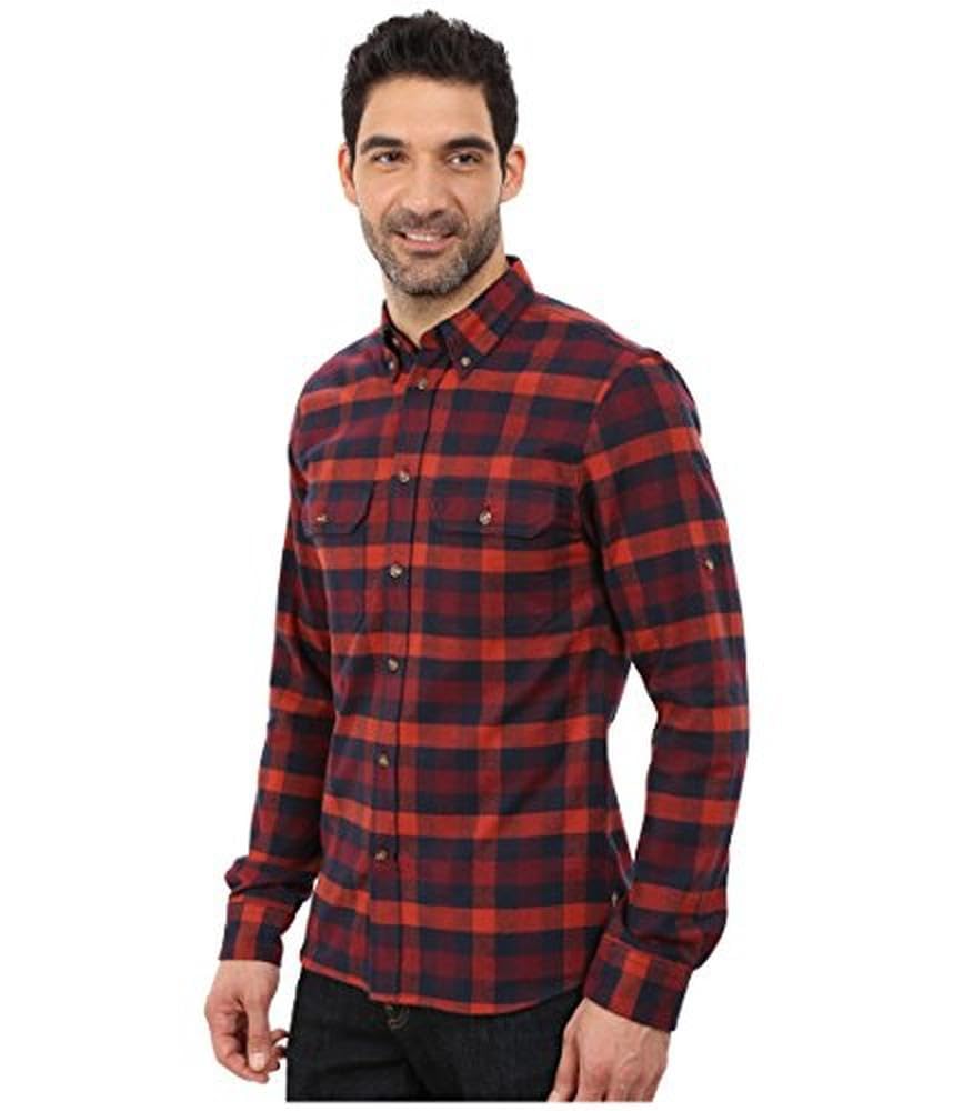 Fjallraven Skog Shirt for Men - Lightweight Hiking & Outdoor Adventure Shirt - Breathable Quick-Dry Travel Tee for Camping, Backpacking & Everyday Wear