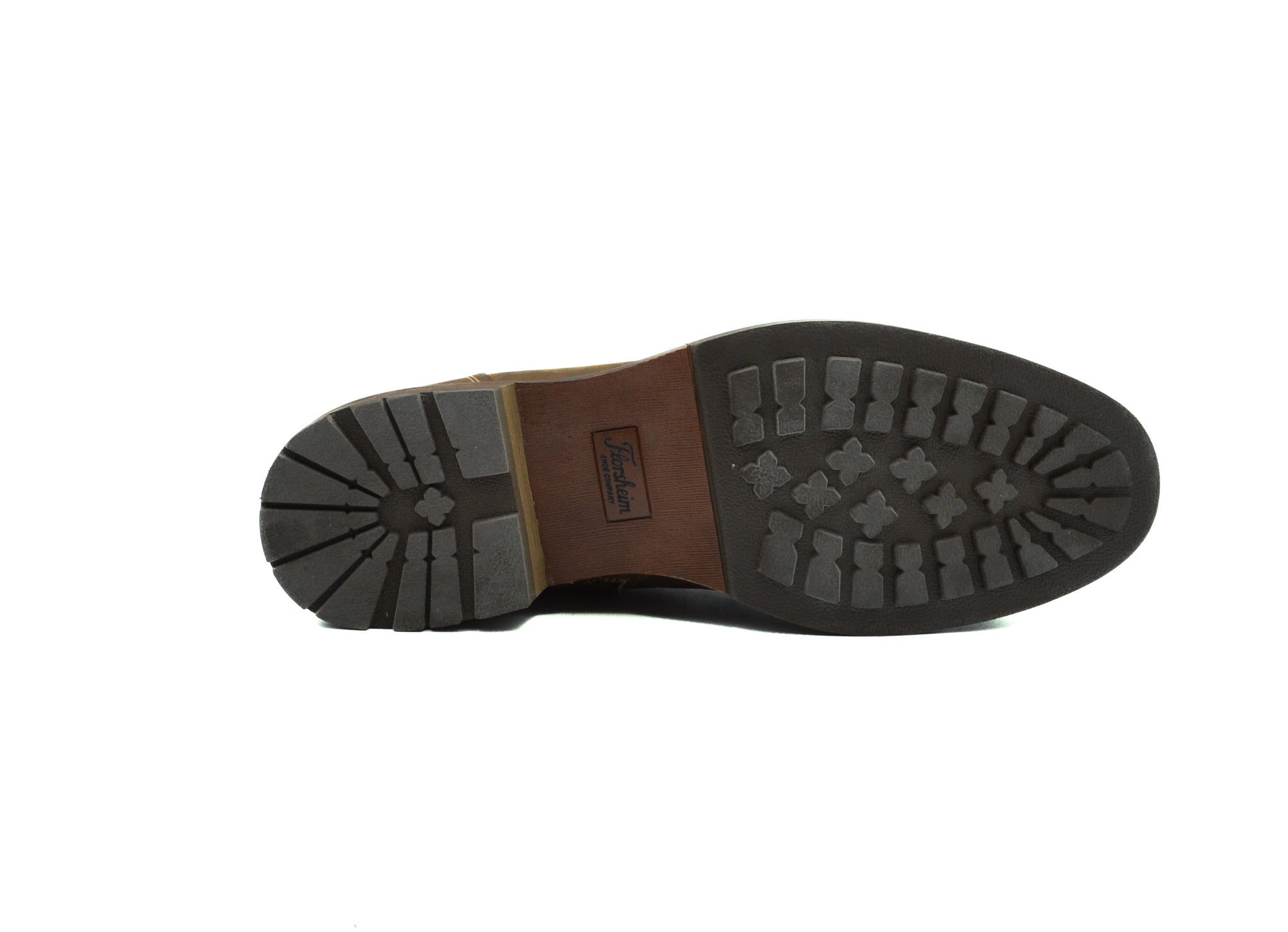 FLORSHEIM LODGE Cap Toe Lace-Up Boots for Men - Classic Leather Work Boots with Cushioned Insole | Perfect for Outdoor Work, Hiking & Casual Wear