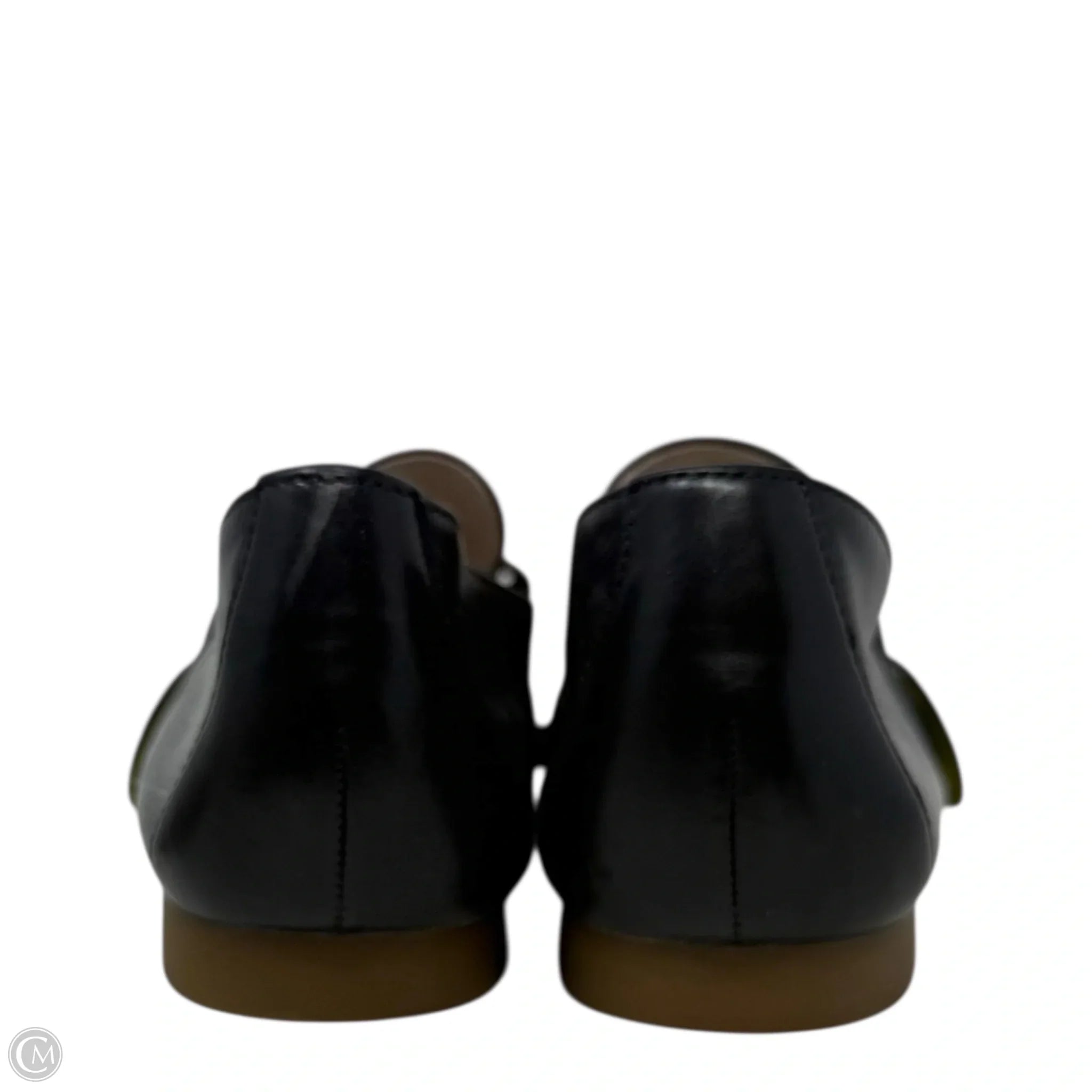 Paul Green Soft Leather Loafers for Men - Black Genuine Leather Slip-On Shoes Size 10.5 - Comfortable Casual & Office Wear for Business Professionals
