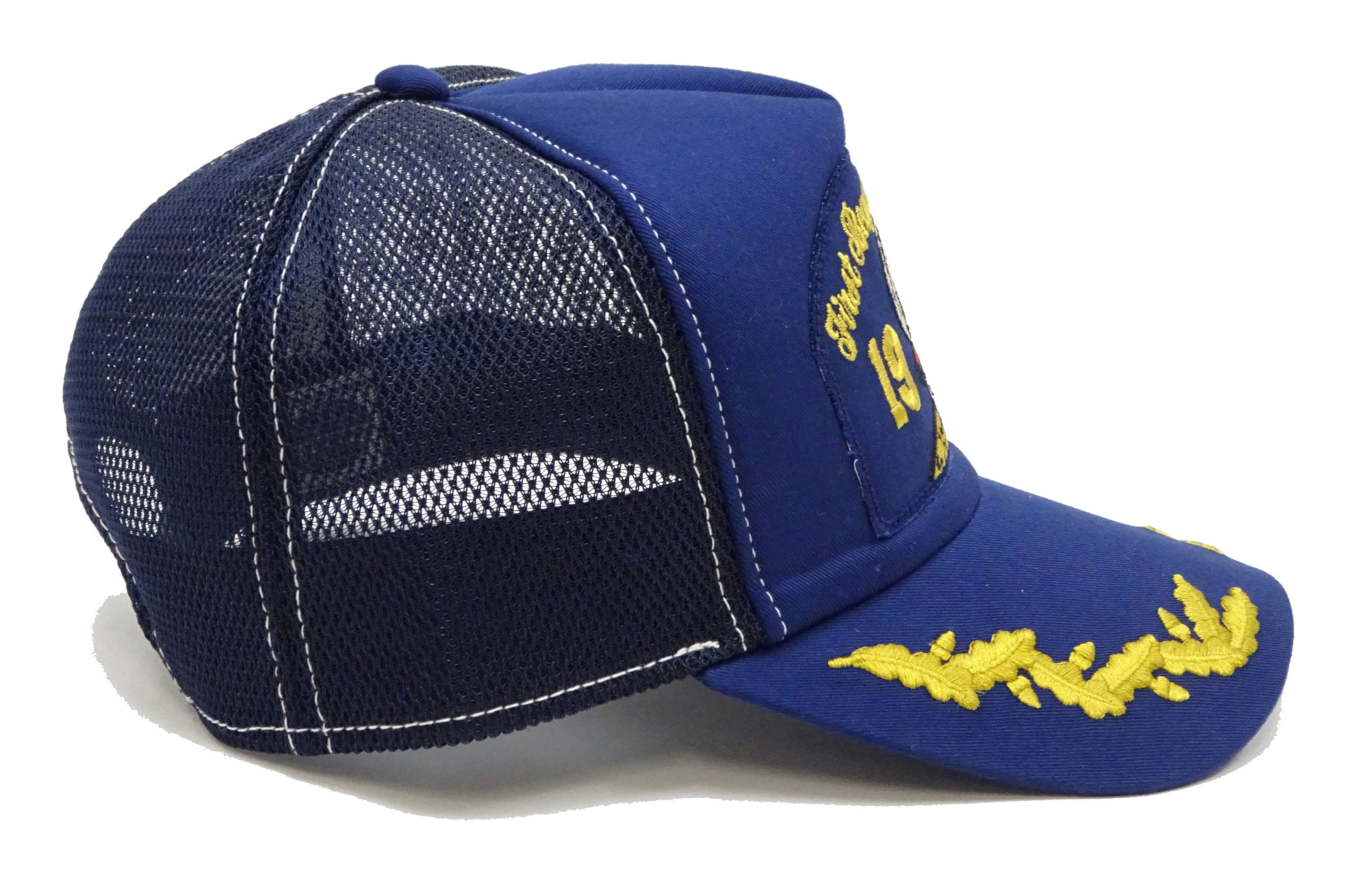 TOYS McCOY Men's 1969 Snoopy Astronaut Baseball Cap - Navy Blue Mesh Back Casual Hat for Outdoor Activities & Collectors TMA2403