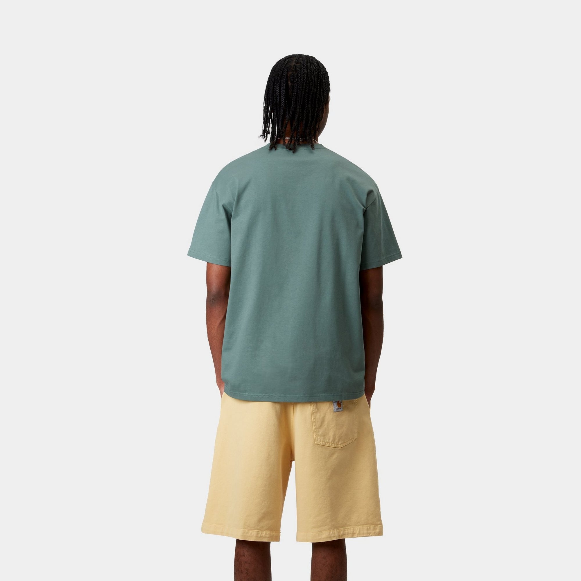 Chase T-Shirt for Men | Silver Pine Color | Soft Cotton Casual Tee for Everyday Wear, Gym, and Outdoor Activities