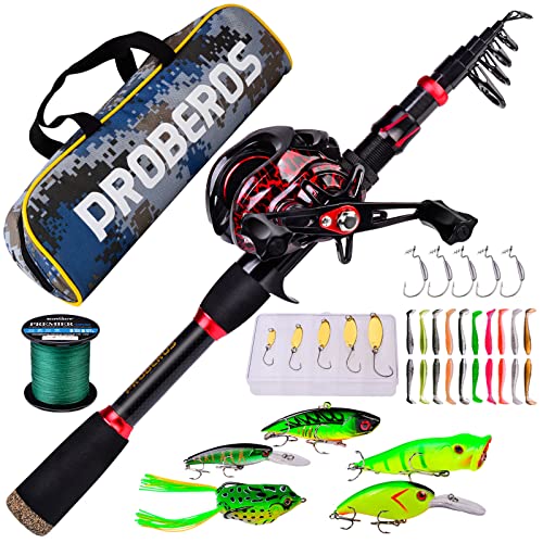 B:Baitcasting Combo 6.9FT+Right Handed Reel