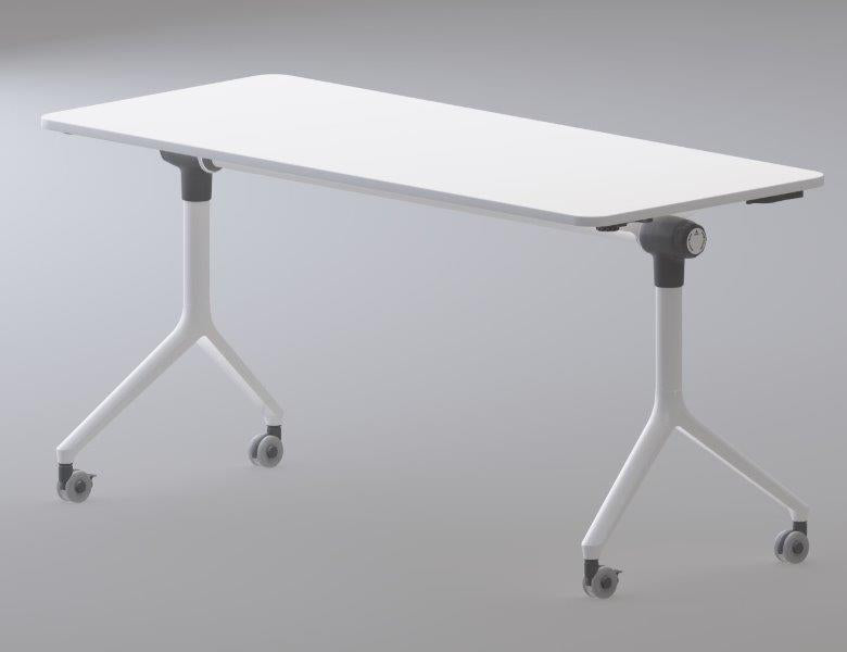 C Flip Folding Table - Portable & Space-Saving Foldable Table for Home, Office, Camping & Outdoor Use