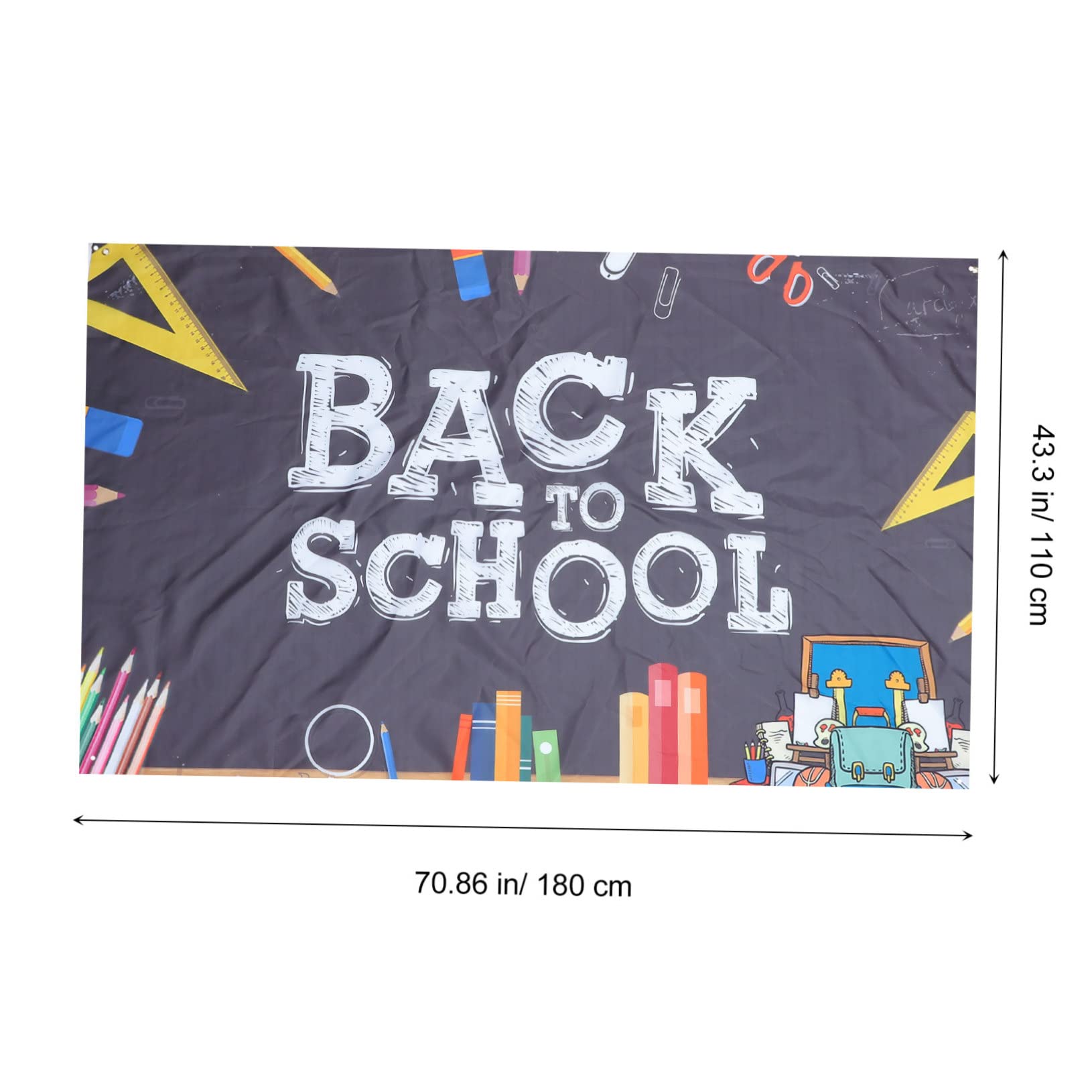 OSALADI 6-Piece School Season Banner Decor Set - Emblem Hangers for Classroom Backdrops, Bulletin Boards & School Spirit Displays - Perfect for School Events, PTA Meetings & Classroom Decorations
