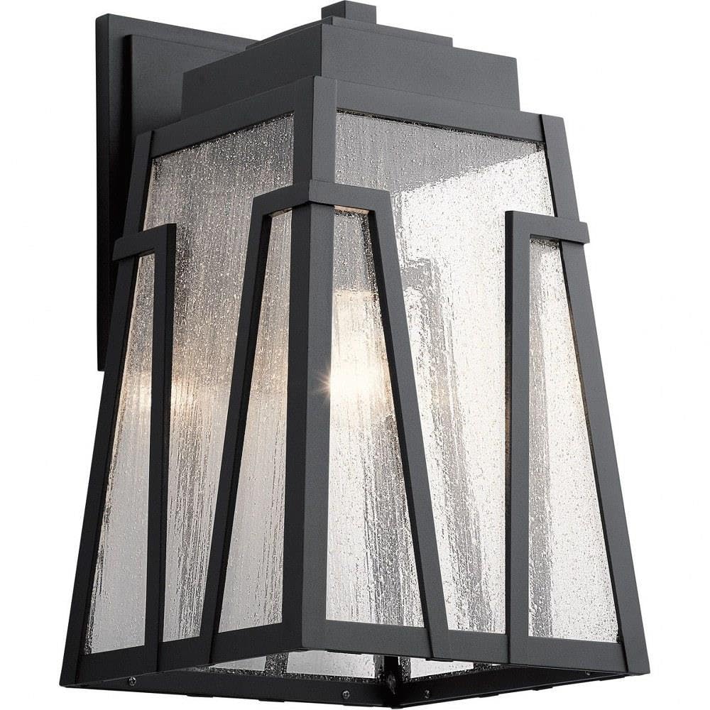 Kichler 49902BKT Koblenz 1-Light Outdoor Wall Sconce - 150W Textured Black Finish - Perfect for Porch, Patio, and Entryway Lighting