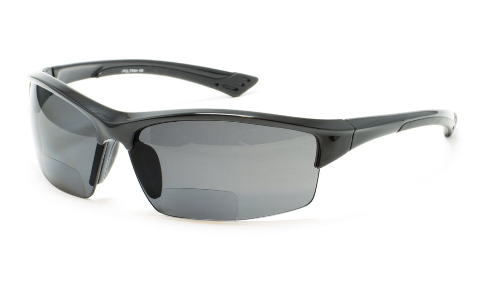 Polarized Bifocal Reading Sunglasses for Men & Women +1.50 Strength - Sporty Florida Style Eyewear for Driving, Fishing & Outdoor Activities