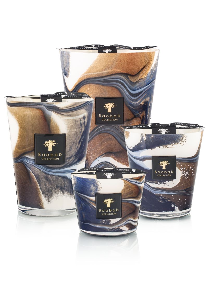 Baobab Delta Nil Scented Candle - Handmade African Soy Wax Candle for Home, Meditation & Relaxation | Perfect for Living Room, Bedroom & Spa Decor
