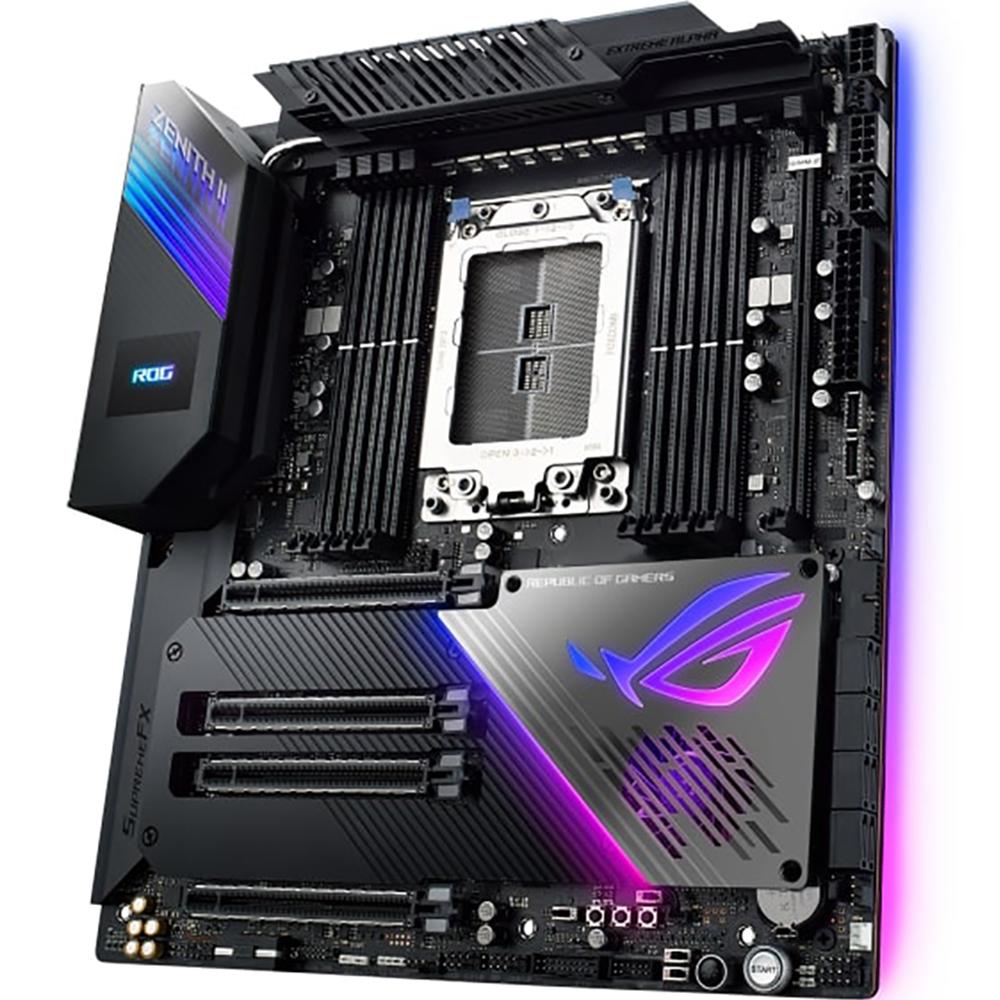 ASUS ROG Zenith II Extreme Alpha AMD sTRX4 Motherboard - Premium Gaming & Content Creation PC Build - Perfect for High-End Gaming Rigs, Streaming Setups & Professional Workstations