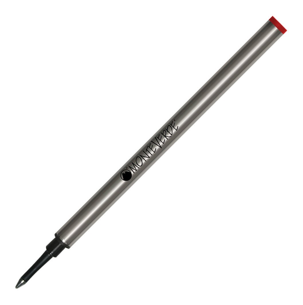 Monteverde Ceramic RB Refill - Fine Red Ink, 50 Pack (W224RD) | Compatible with Most Capped RB Pens | Ideal for Office, School & Everyday Writing