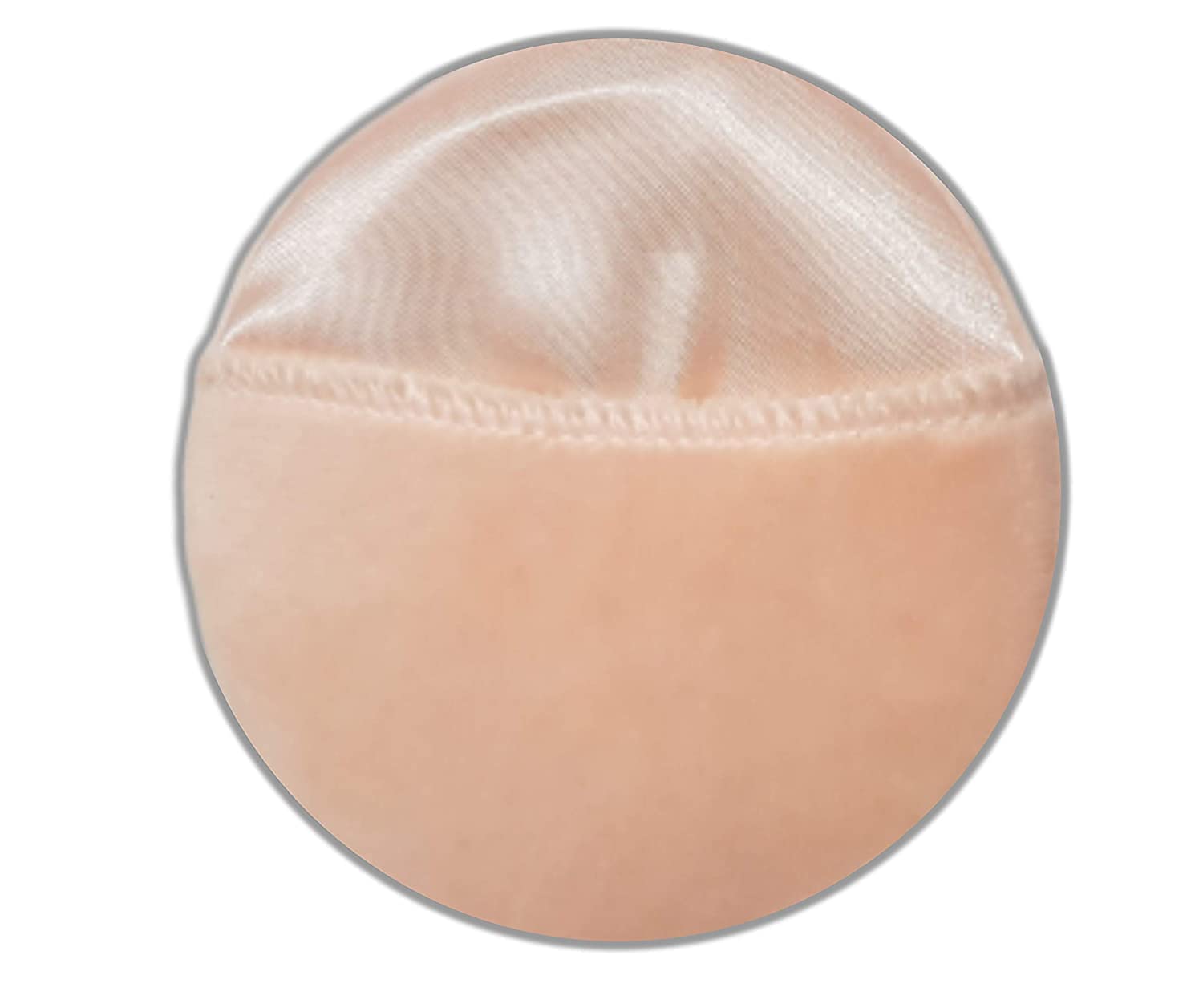 REETIK Super Soft Pure Cotton Powder Puff with Hand Strap - 2 Pack for Loose Powder, Dry Powder, Liquid & Mineral Foundation | Makeup Application & Touch-Ups