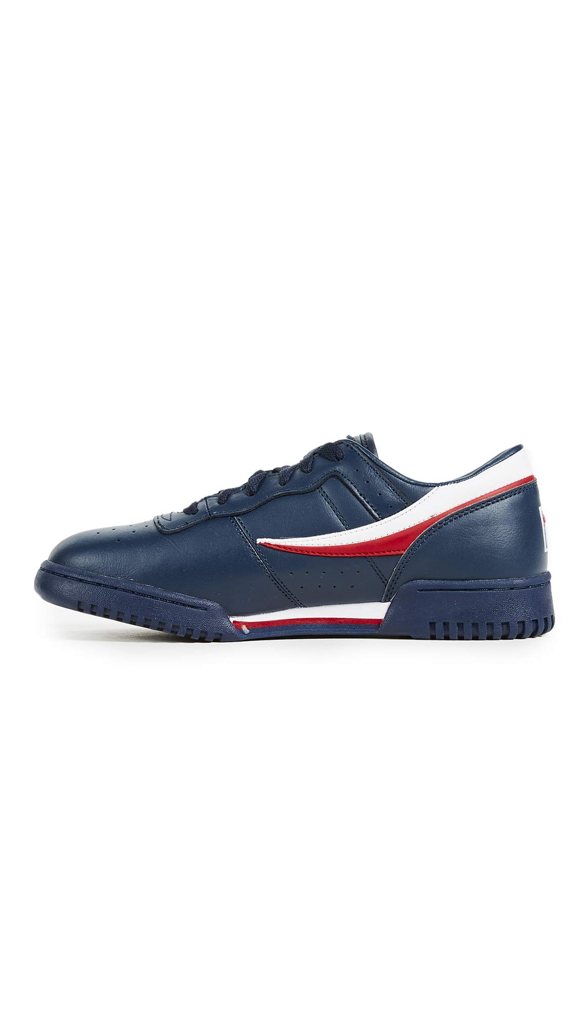 Fila Men's Original Fitness Leather Classic Sneakers - Comfortable Retro Running Shoes for Gym, Workout & Casual Wear