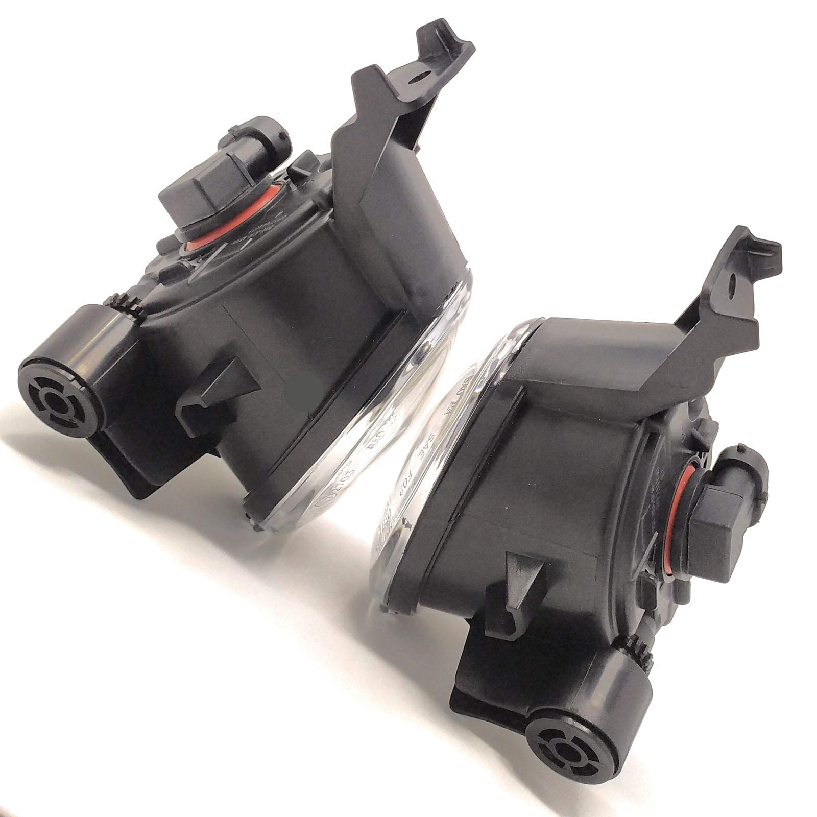 2Pcs LED Front Fog Lights for BMW X6 E71 E72 (2008-2012) - Replacement Fog Lamps with Bulbs - Part# 63177187631 63177187632 - Perfect for Night Driving & Bad Weather Visibility