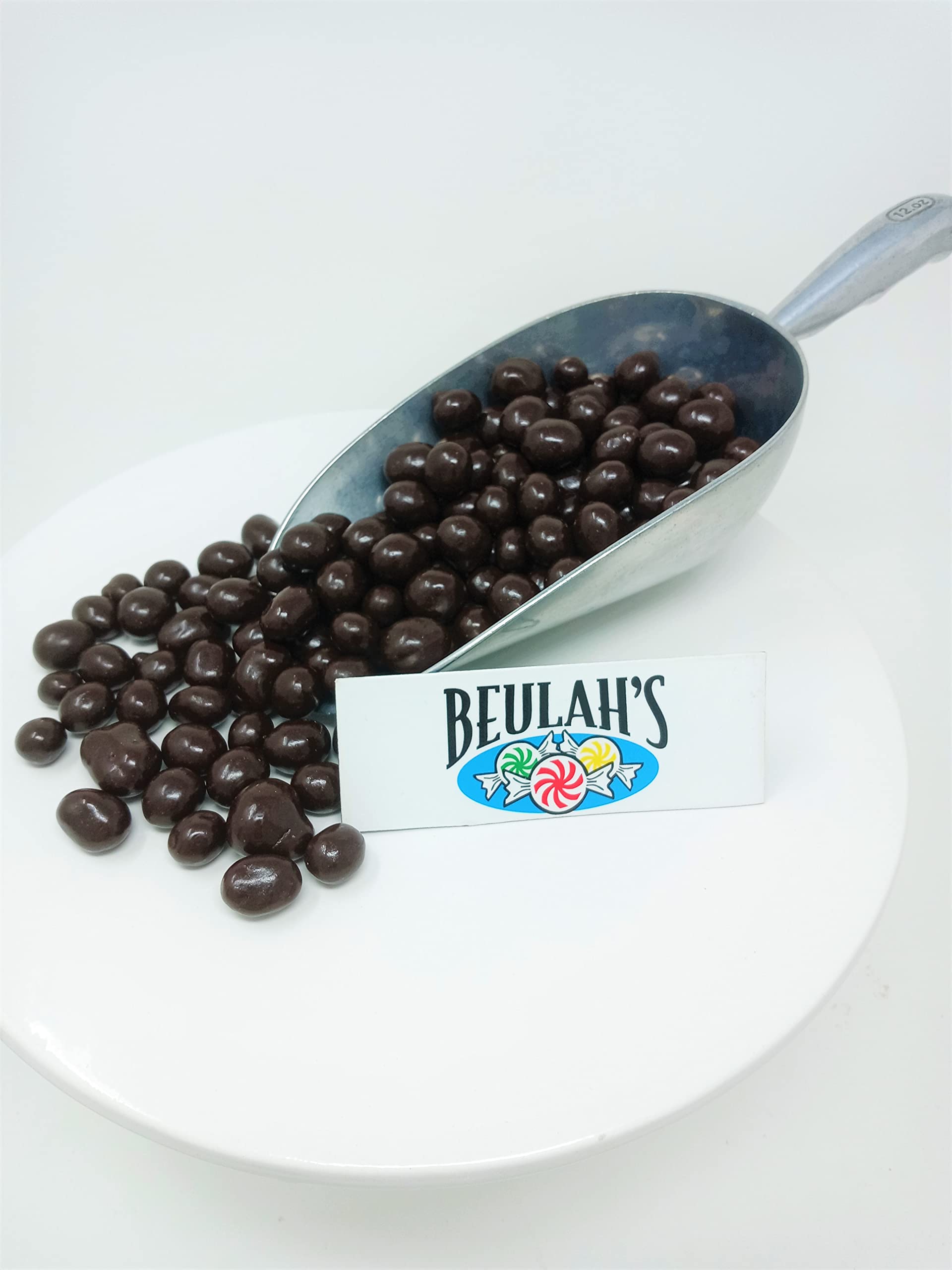 Premium Dark Chocolate Covered Coffee Beans - 5lb Bulk Bag | Gourmet Snack for Energy Boost, Office Treat & Gift Idea