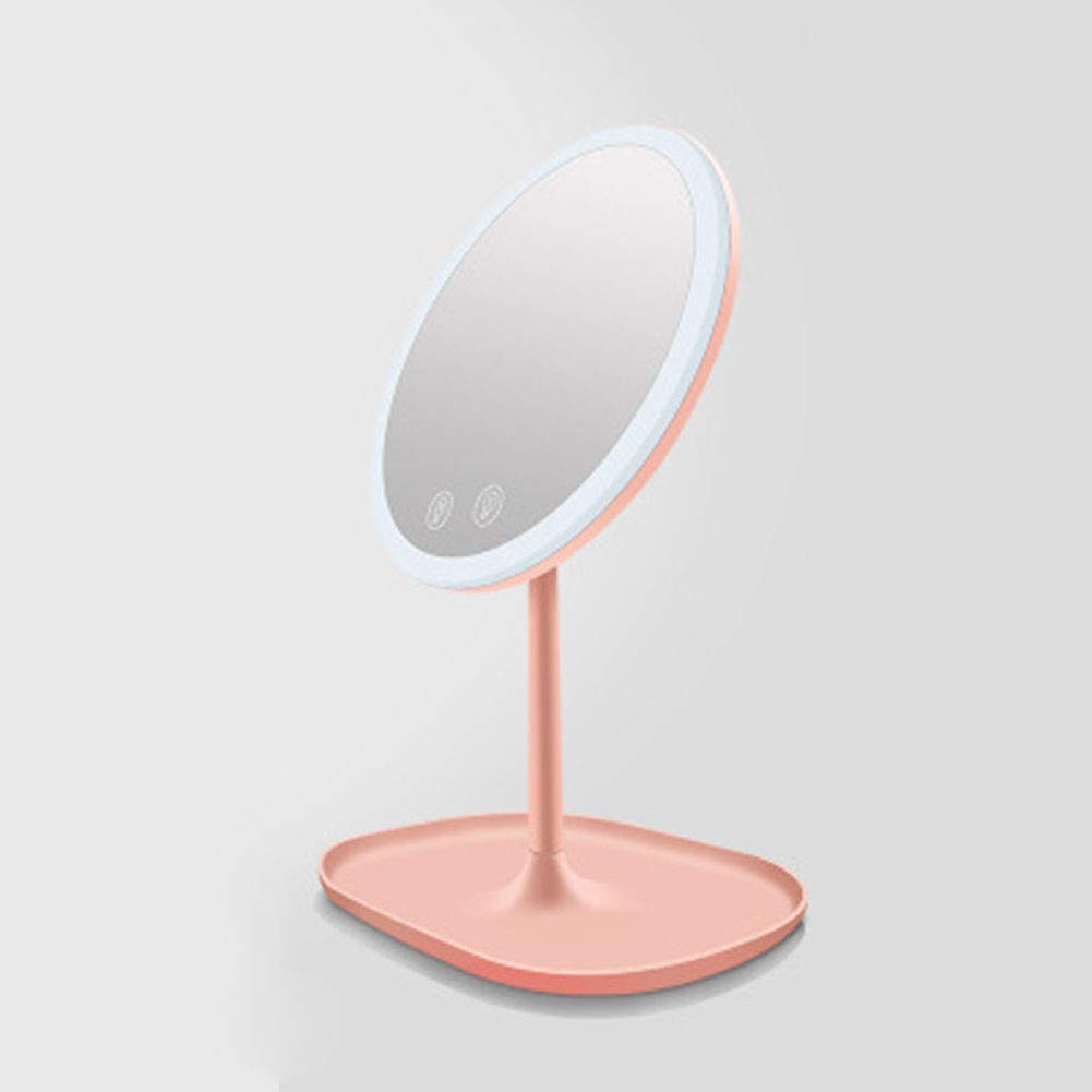 LED Magnifying Mirror 10X with Suction Cup - Portable Makeup Mirror for Travel & Gifts