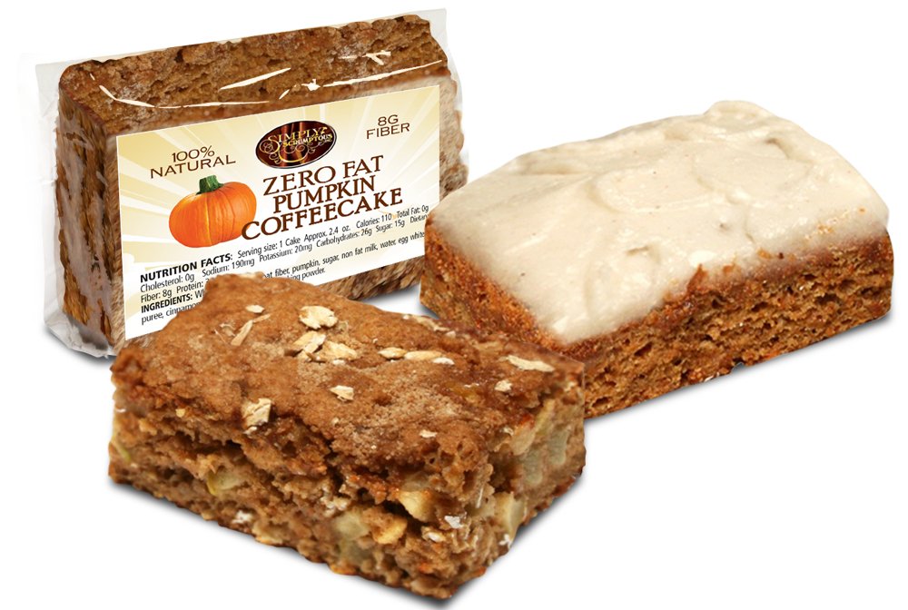 Delicious Fat-Free Carrot Cake & Pumpkin Coffee Cake Mix - Healthy Dessert for Holidays, Parties & Family Gatherings