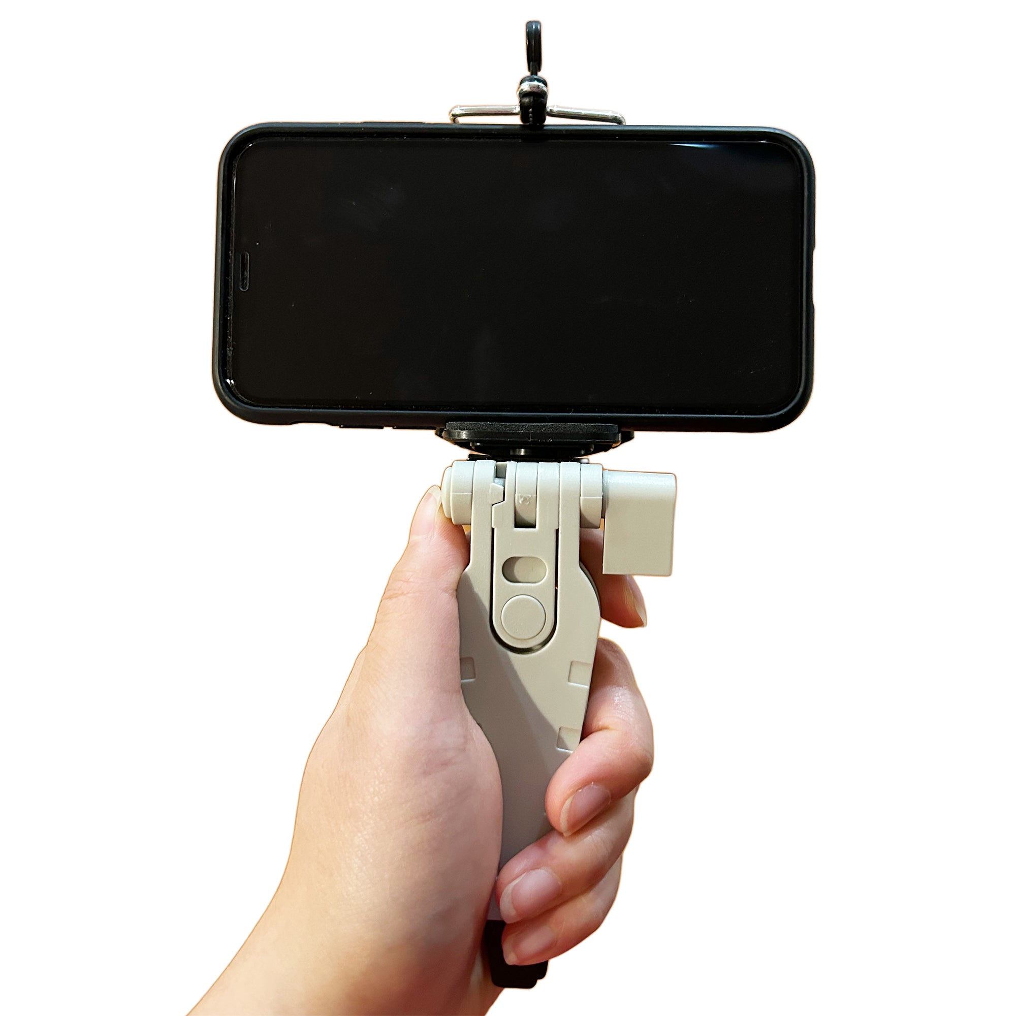 MaximalPower Mini Foldable Tripod Stand for iPhone & Android Smartphones - Portable Phone Holder for Vlogging, Travel, and Photography