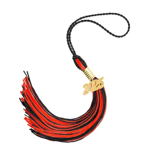 2025 Tassel - Red and Black