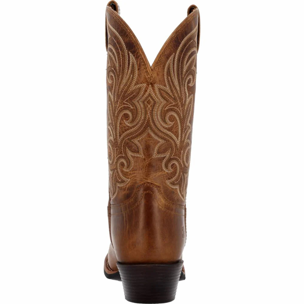 Durango Shyloh Caramel Women's Western Boots - Comfortable & Stylish for Cowgirl Fashion, Rodeo, and Country Events