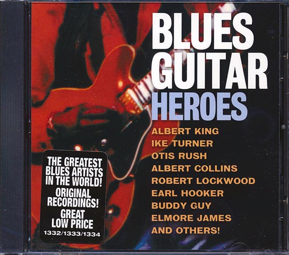 Blues Guitar Legends CD - Albert King, Ike Turner, Otis Rush, Albert Collins | Classic Blues Music Collection for Relaxation, Road Trips & Music Lovers