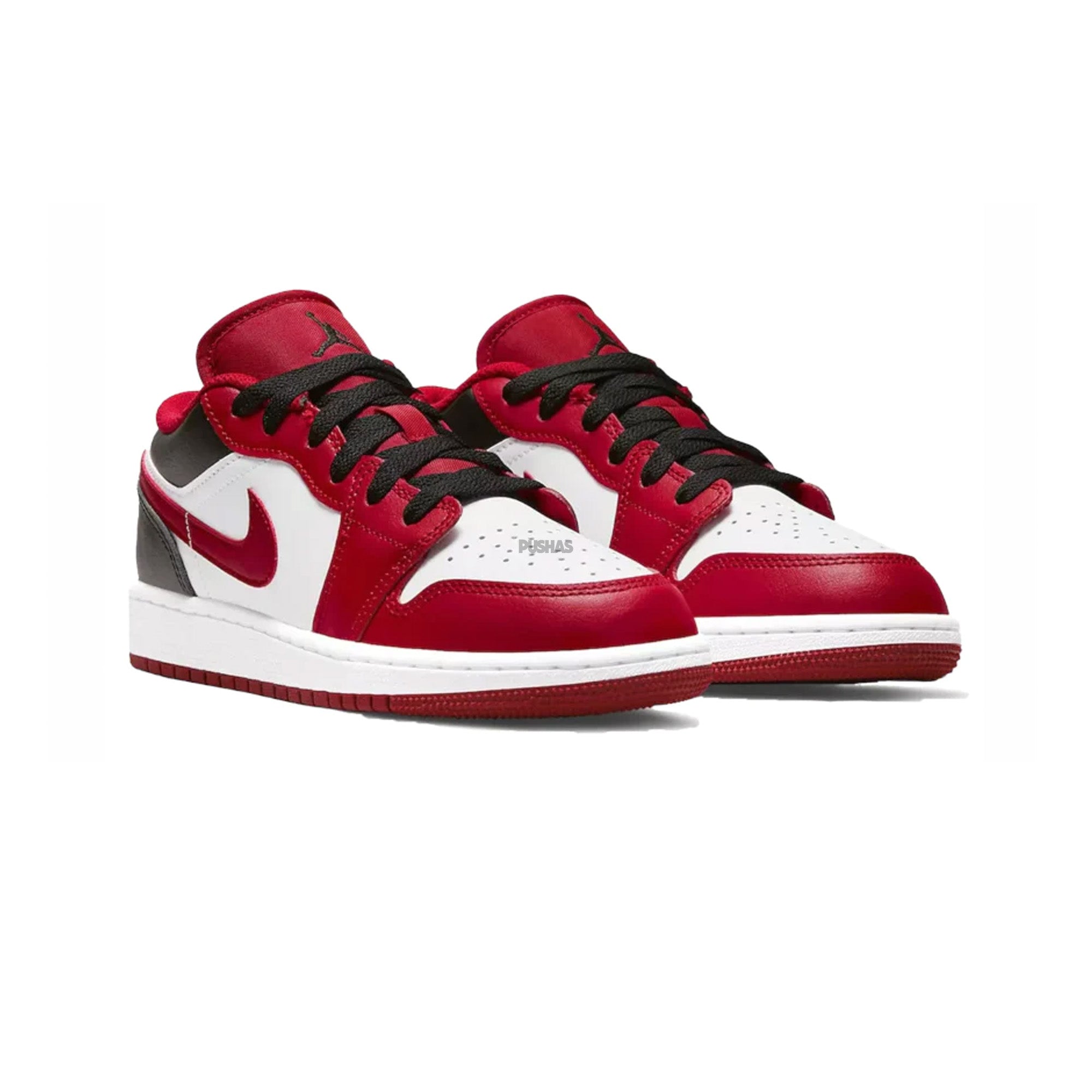 Air Jordan 1 Low 'Bulls' GS Sneakers for Girls (2022) - Basketball Shoes for Kids, Casual Streetwear & School Fashion