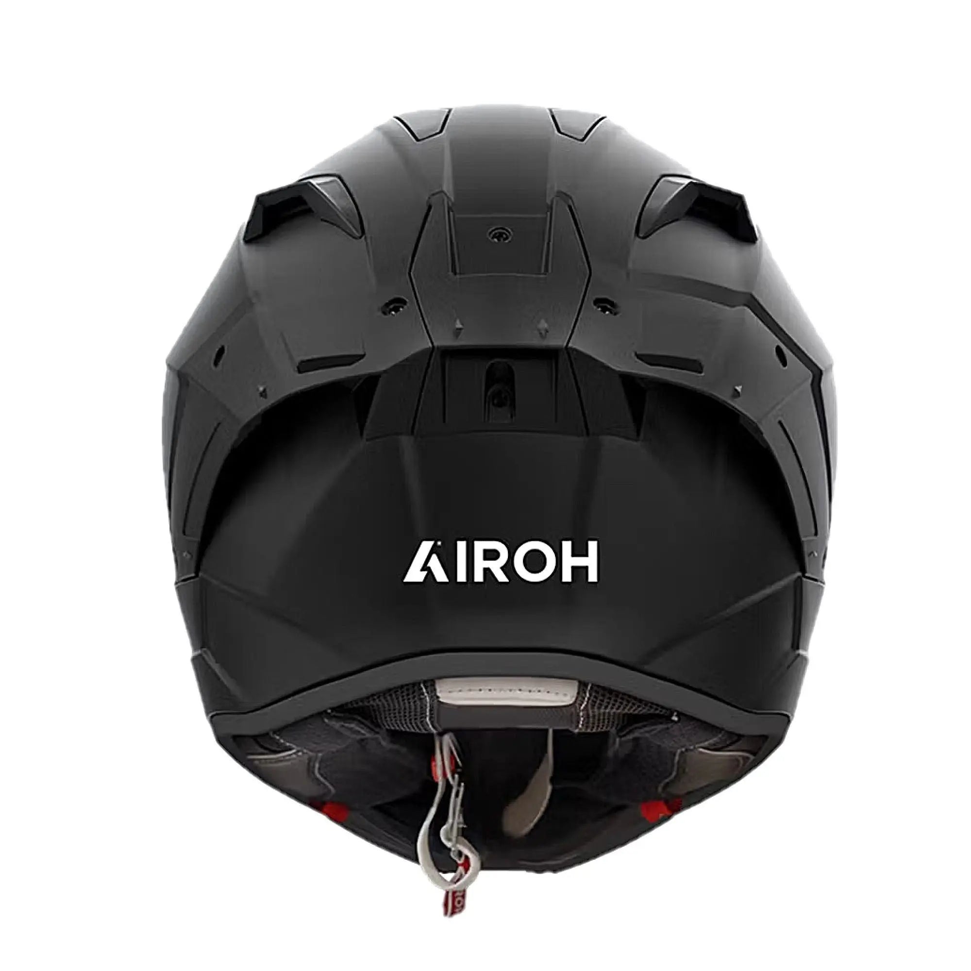 Airoh GP 800 Motorcycle Helmet - Matte Black Full Face Helmet for Street & Racing Bikes | Lightweight & DOT Certified | Perfect for Commuting, Touring & Track Days