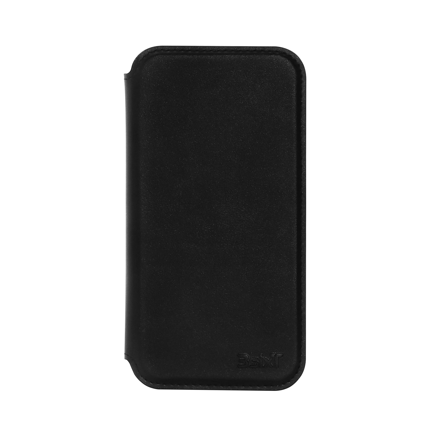 3sixT SlimFolio 2.0 Ultra Thin Leather Wallet Case for iPhone 12 & 12 Pro - RFID Blocking Card Holder (Black) | Perfect for Everyday Use & Travel Protection