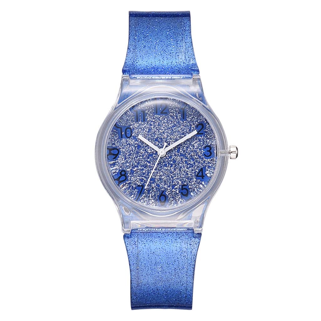 20mm Women's Quartz Watch with Plastic Bracelet - Stylish Colorful Dial & Dazzling Watch Band - Perfect for Casual Wear, Office & Everyday Fashion Accessory