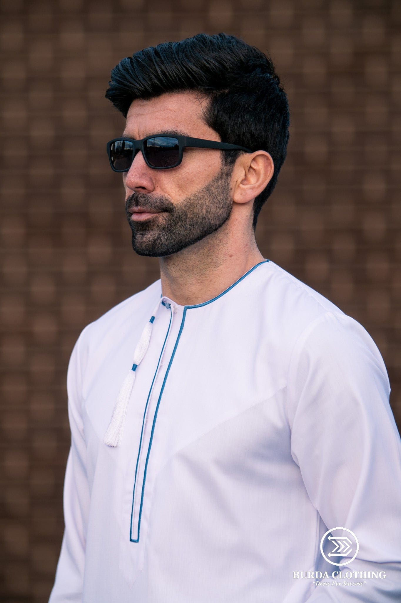 Premium Emirati Adult Thobe 506 - Traditional Arabic Long Dress for Men - Perfect for Eid, Weddings & Special Occasions