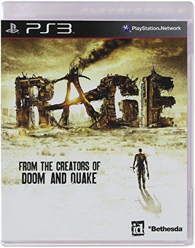 Rage - PlayStation 3 Game | Post-Apocalyptic Action Adventure Shooter for PS3 | Perfect for Sci-Fi Fans & Open-World Gaming Enthusiasts