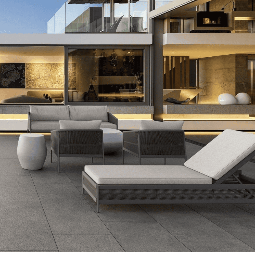 Catalina 3-Seat Outdoor Patio Sofa Set - Waterproof Wicker Furniture for Garden, Poolside, Deck & Backyard Relaxation