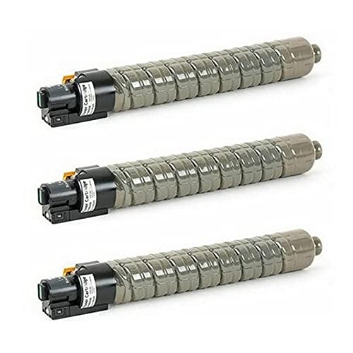 High-Yield Black Toner Cartridge (3-Pack) for Gestetner MP-C4502/C4502A/MP-C5502/C5502A - 31,000 Page Yield | Office & Commercial Printing Replacement