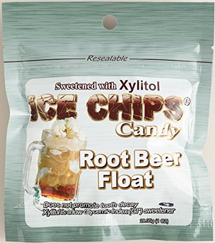Xylitol Ice Chips Candy - 8 Pack Assortment (1 oz Resealable Pouches) | Sugar-Free, Low-Calorie Snack for Diabetics & Keto Diet | Perfect for Office, Travel & Fresh Breath