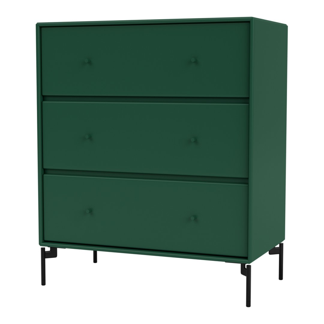 Peter J Lassen Carry Dresser by Montana Mobler - Stylish Wooden Chest of Drawers for Bedroom, Living Room & Office Storage