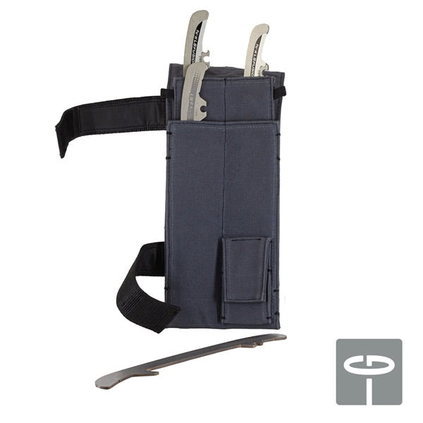 Double Runner Blade Carrier - Holds 2 Pairs of Skates | Durable Ice Skate & Rollerblade Storage for Hockey & Figure Skating