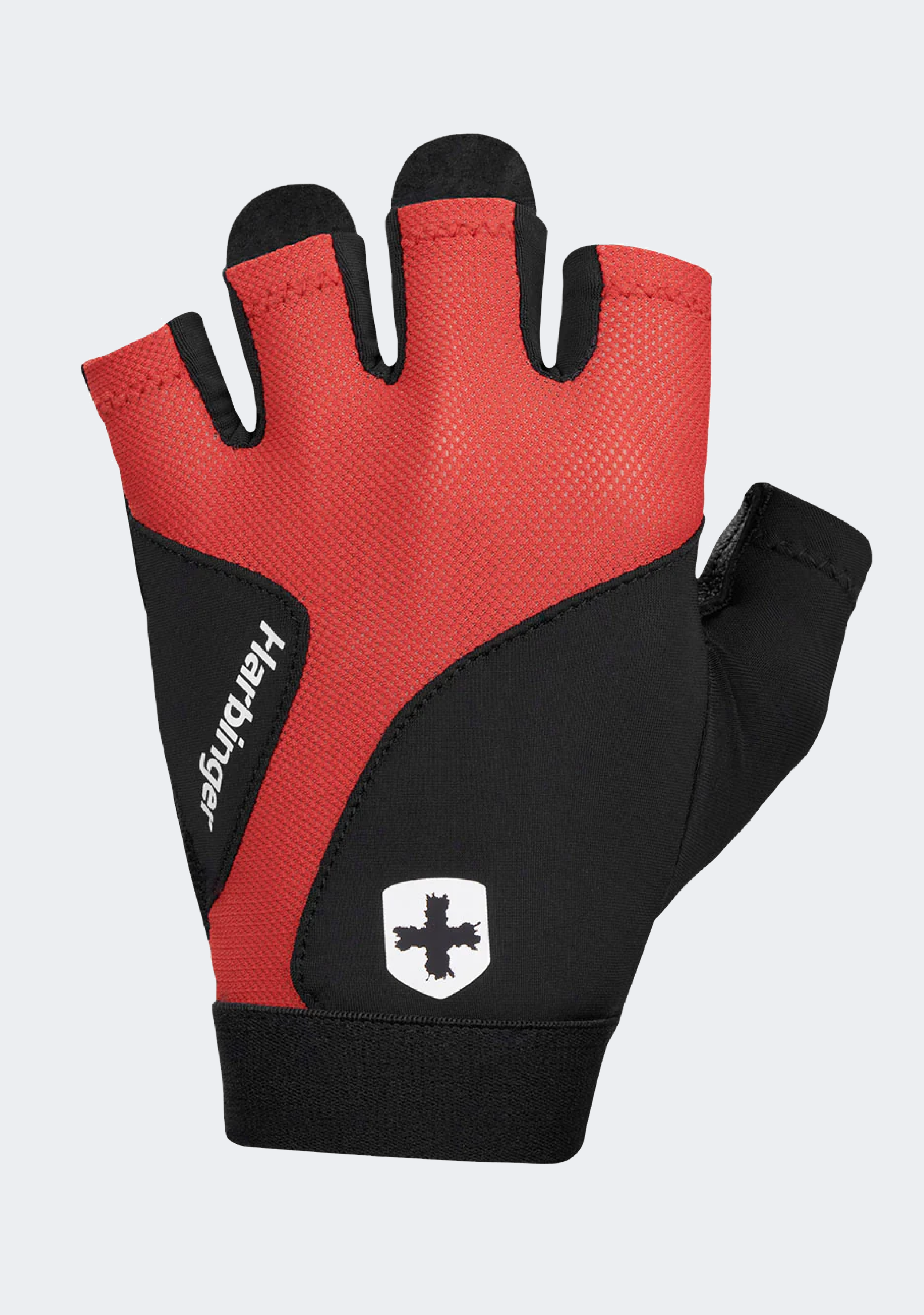 Harbinger Flexfit Gloves 2.0 - Premium Weightlifting & Gym Gloves for Men & Women - Enhanced Grip & Wrist Support for CrossFit, Powerlifting & Workout Training