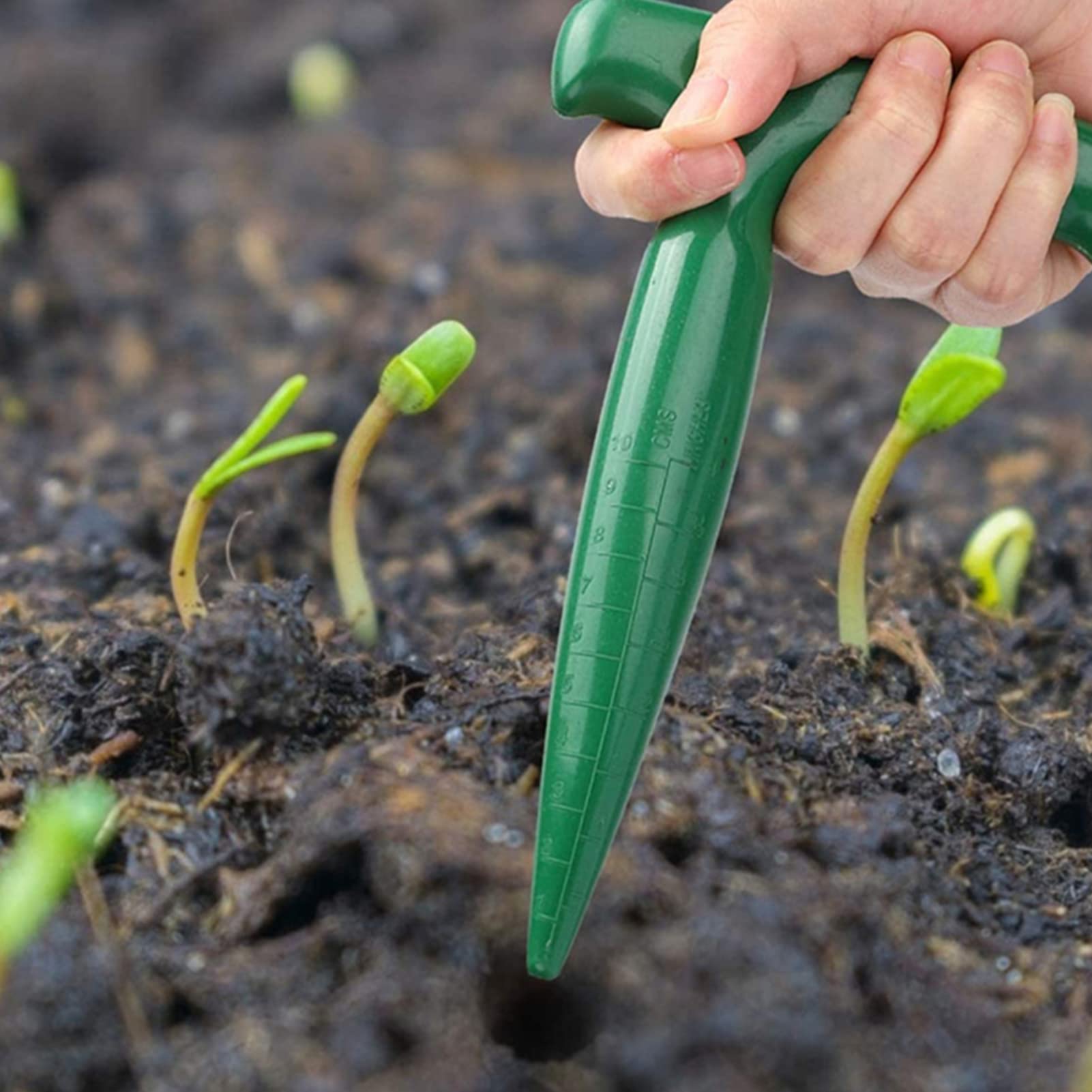 **Premium Dibber Bulb Planter - Seedling Planting & Transplanting Tool with Ergonomic Grip - Perfect for Gardening, Bulb Planting & Seed Starting - Ideal for Home Gardeners & Professional Landscapers**    *(Use Cases: Planting bulbs, transplanting seedlings, creating holes for seeds, gardening tasks, flower beds, vegetable gardens, and indoor plant care.)*