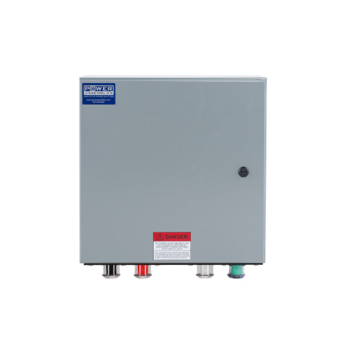 400A 240V Double Set Screw Camlock Connection Box with Female Neutral - Heavy Duty Power Distribution for Construction Sites, Events & Industrial Use