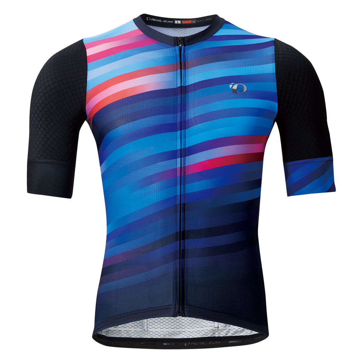 Pearl Izumi Men's Speed Race Jersey - High Performance Cycling Shirt for Road Biking & Training - Moisture Wicking, Breathable Fabric - Black (325 B 3) - Perfect for Competitive Cyclists and Endurance Riders