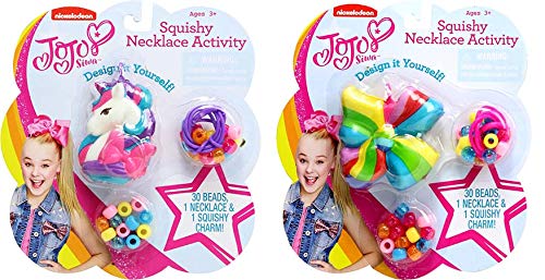 JoJo Squishy Jewelry Kit by Tara Toys - DIY Stretchy Bracelets & Necklaces for Kids - Fun Sensory Toys for Stress Relief & Creative Play