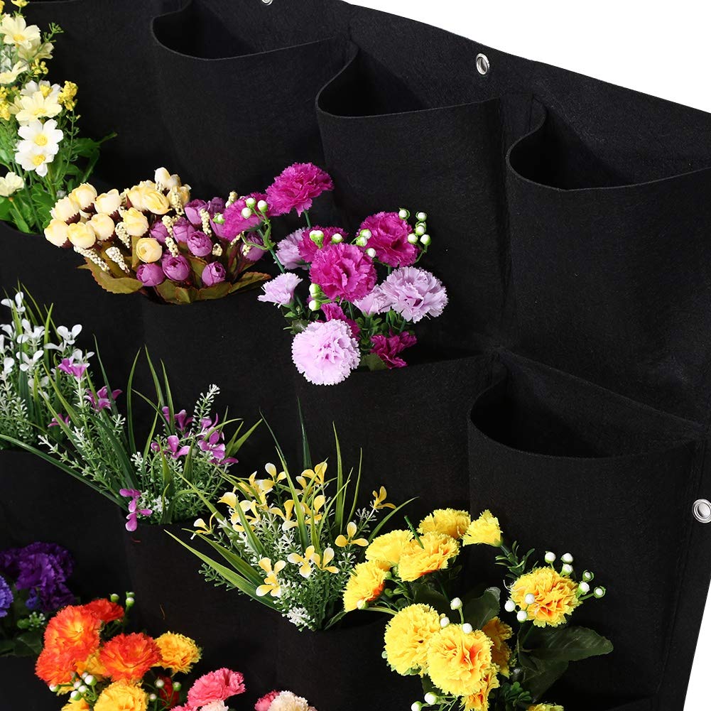 Durable Plant Grow Bags for Outdoor Gardening - Cold & Wear Resistant Fabric Pots for Strawberries, Vegetables, Flowers - Perfect for Balcony, Garden & Urban Farming (Green)