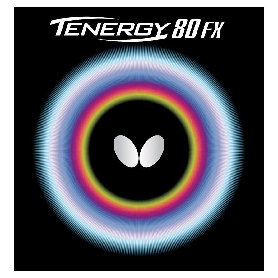 Butterfly Tenergy 80 FX Table Tennis Rubber - High Performance Ping Pong Paddle Rubber for Spin & Speed - Perfect for Competitive Players & Tournament Play