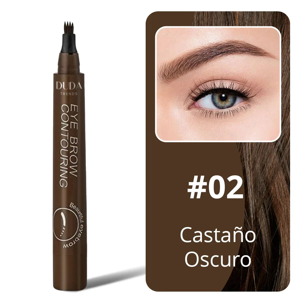 Best Eyebrow Pen for Natural Brows - Waterproof & Long-Lasting Microblading Effect - Perfect for Daily Makeup & Special Occasions
