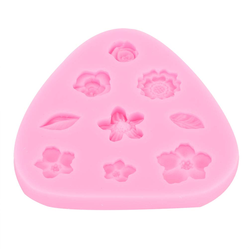 Premium Silicone Flower Cake Mold - DIY Baking Fondant Cupcake & Mooncake Maker for Birthdays, Weddings, and Party Decorations