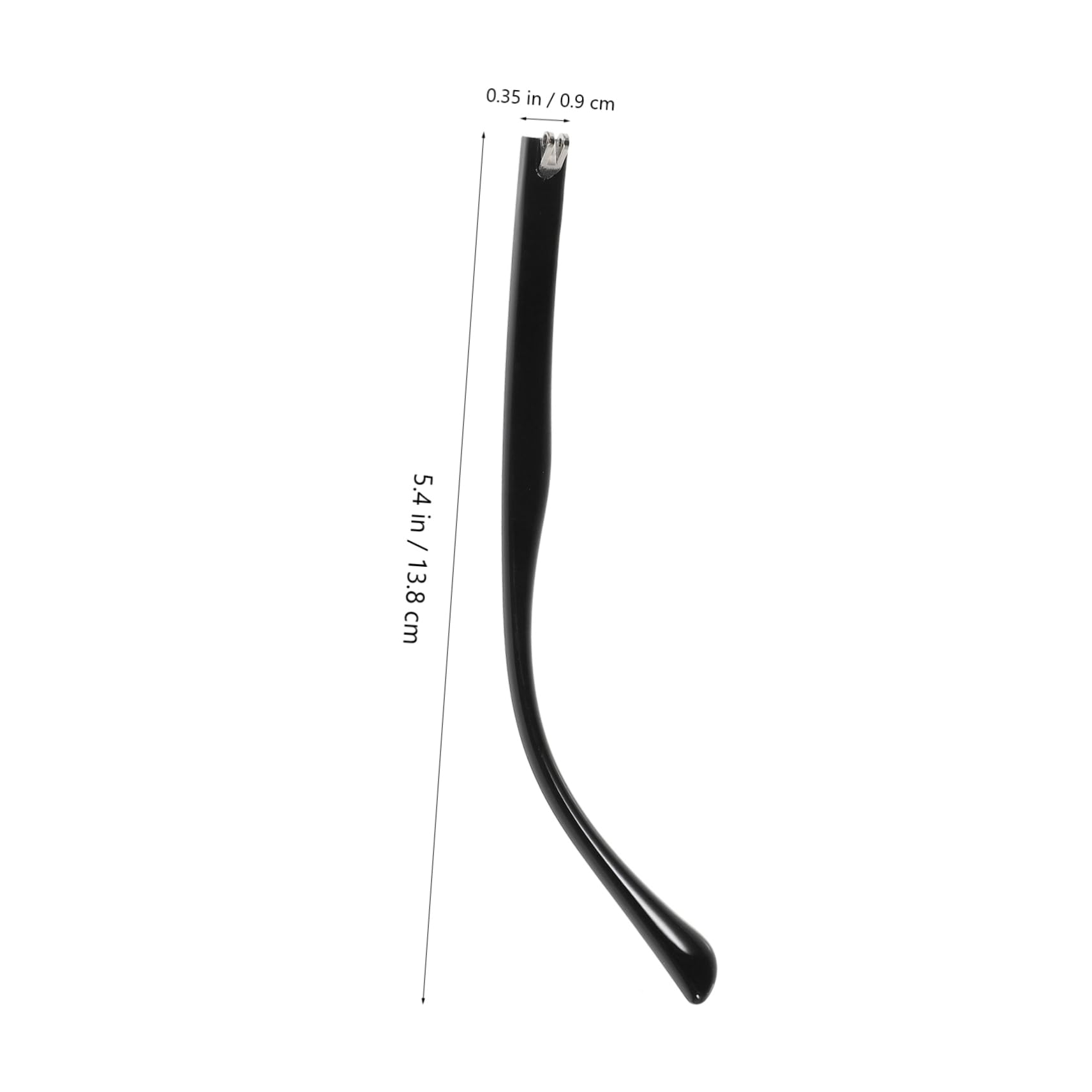 ORFOFE 1 Pair Metal Glasses Replacement Arms - Sunglasses & Eyeglass Repair Kit, Durable Temple Legs for Broken Frames - Perfect for Reading Glasses, Safety Goggles, and Fashion Accessories