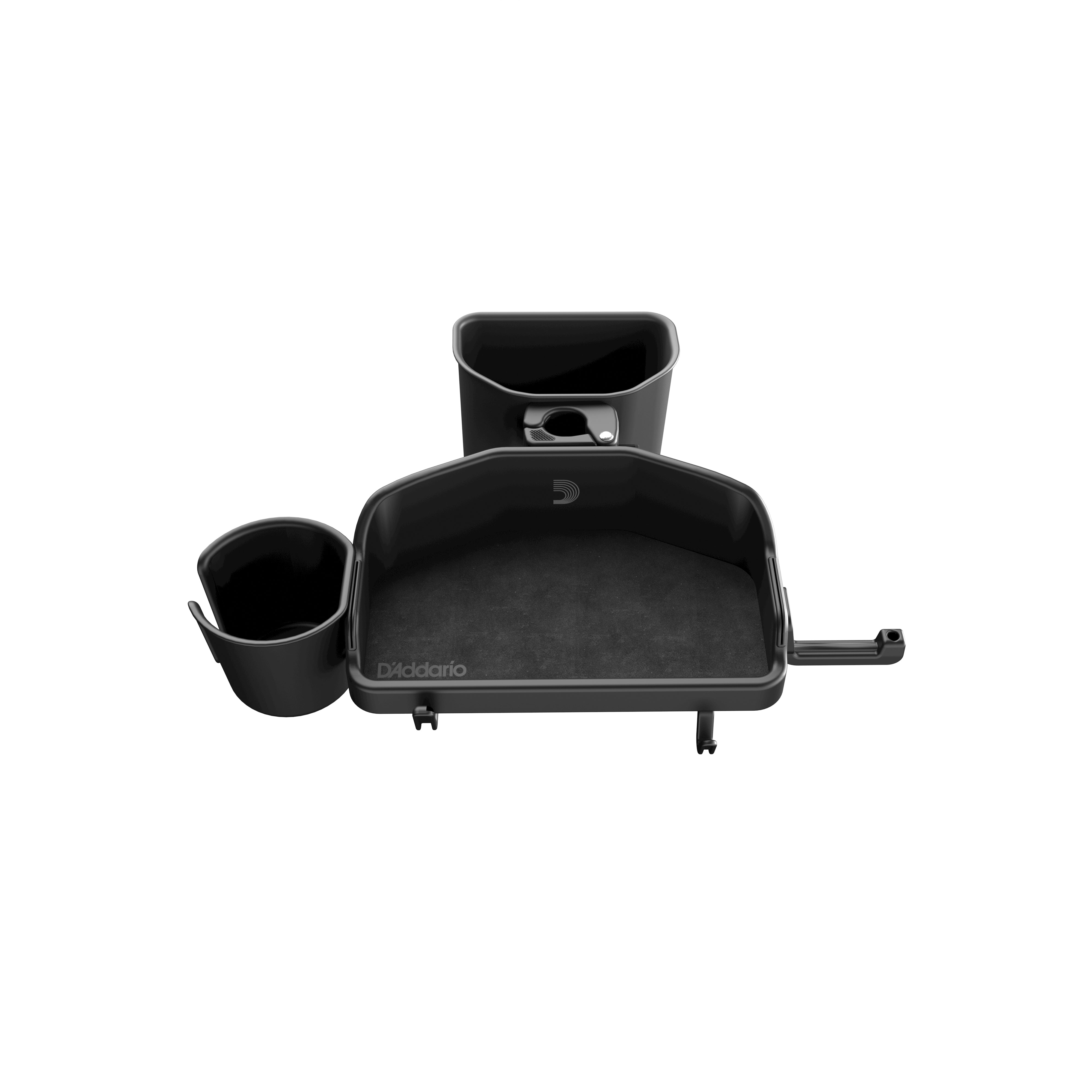 D'Addario Microphone Stand Accessory System Starter Kit - Professional Mic Stand Mounting Clips & Adapters for Studio, Live Performances & Podcasting