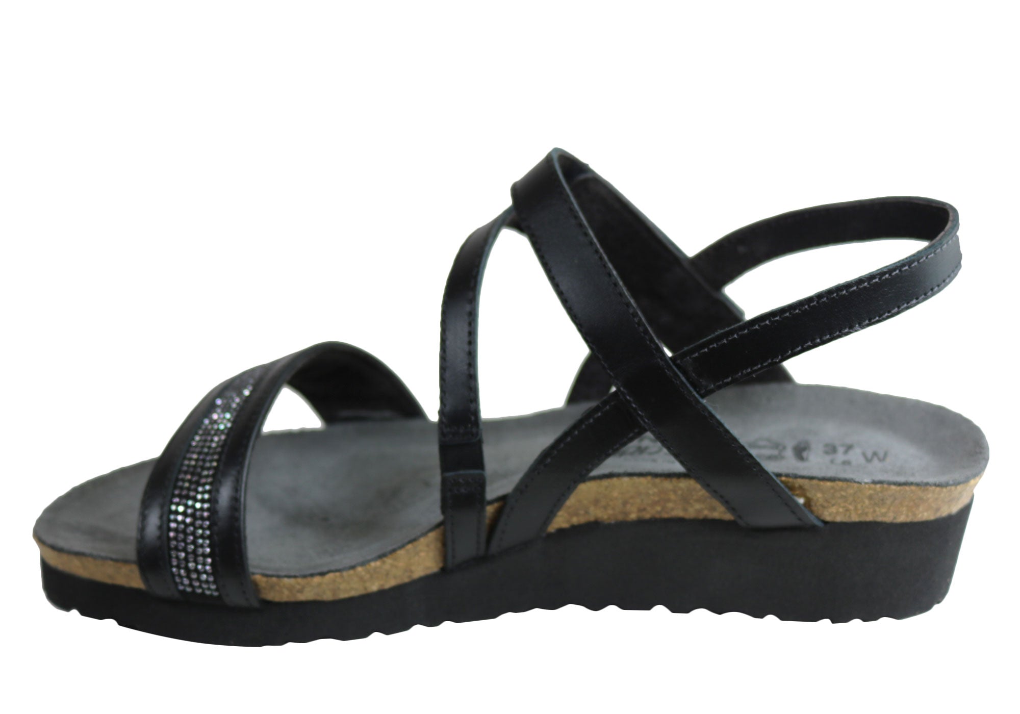 Naot Cameron Wide Women's Leather Sandals - Comfortable & Supportive for Walking, Travel & Everyday Wear
